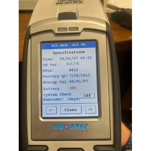Sale Thermo Scientific Niton XL3T 700 Handheld XRF Analyzer USED