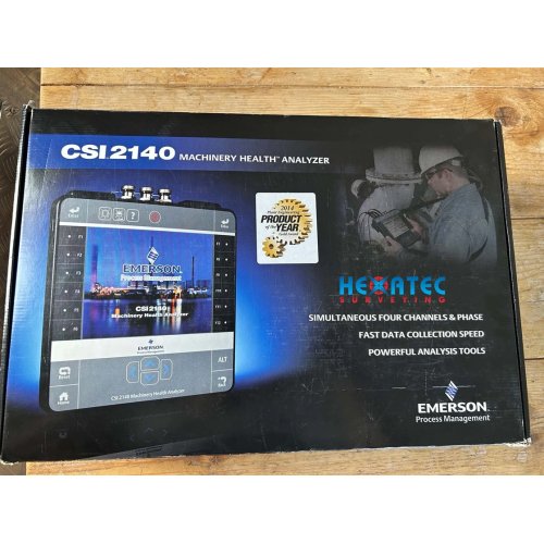 Sale Emerson CSI 2140 Machinery Health Analyzer USED