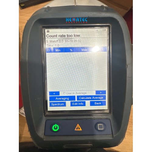 Sale Bruker S1 Titan 600 Handheld XRF Analyzer USED