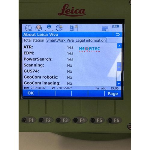 Sale Leica TS15 P 1" R1000 Robotic Total station USED