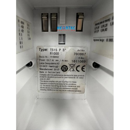 Sale Leica TS15 P 3" R1000 Robotic Total station with CS15 Field Controller Kit USED