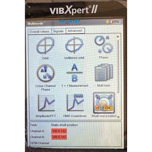 Sale Pruftechnik VIBXPERT II Portable VIbration Analyzer USED