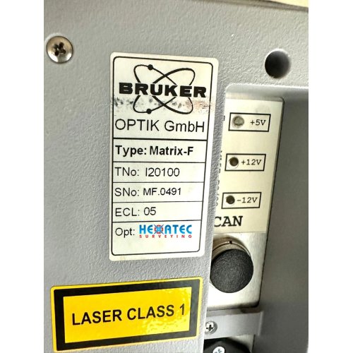Sale Bruker MATRIX-F FT-NIR Spectrometer USED