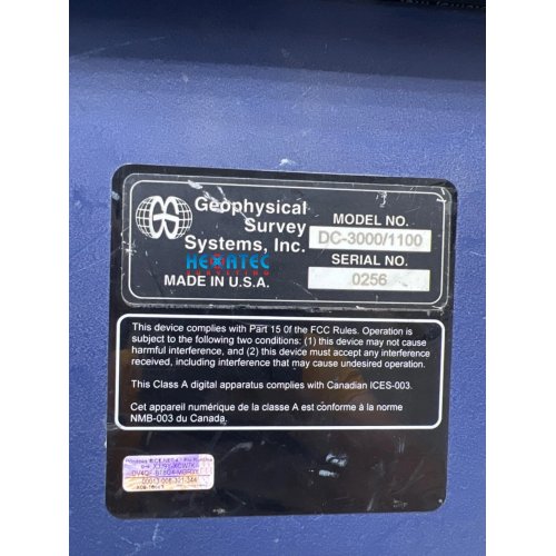 Sale GSSI SIR 3000 Ground Penetrating Radar Data Acquisition Unit USED