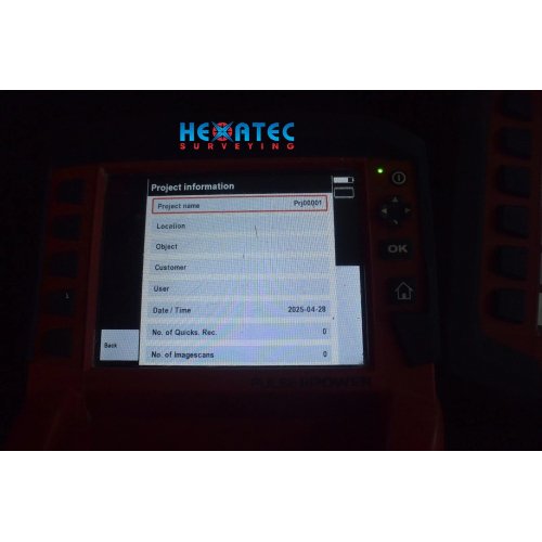Sale Hilti PS 1000 X-Scan Concrete scanner USED