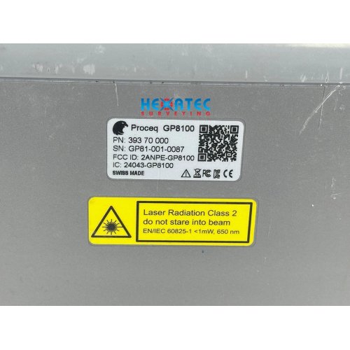 Sale Proceq GP8100 Portable Concrete GPR Array USED