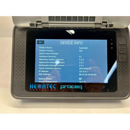 Sale Proceq Equotip 550 Leeb D Model Hardness Tester USED