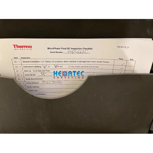 Sale Thermo Scientific MicroPhazir NIR Handheld Portable Analyzer USED