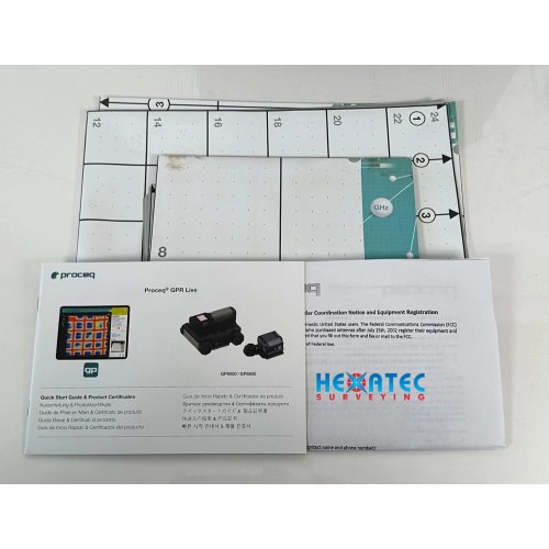 Sale Proceq GP8800 Ground Penetrating Radar Handheld Concrete Scanner USED