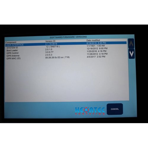 Sale GSSI UtilityScan PRO Dual Frequency GPR With Linetrac System USED