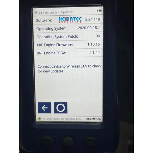 Sale Olympus Vanta VCR Handheld XRF Analyzer USED