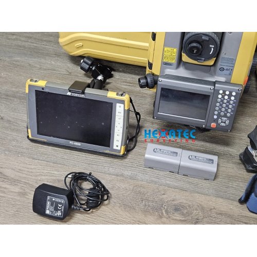Sale Topcon GT-1202 2" Robotic LPS Machine Control Total Station FC-6000 Pocket 3D USED