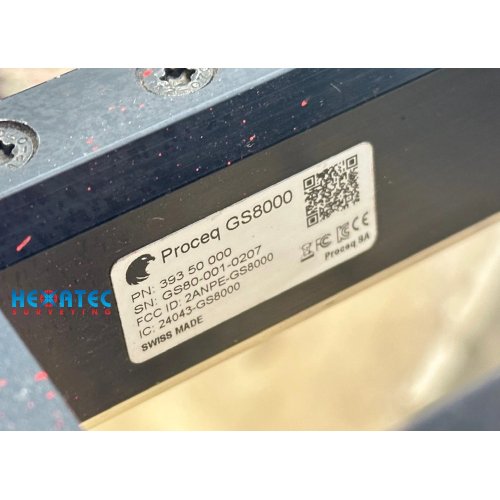 Sale Proceq GS8000 Pro Subsurface Mapping Ground Penetrating Radar USED