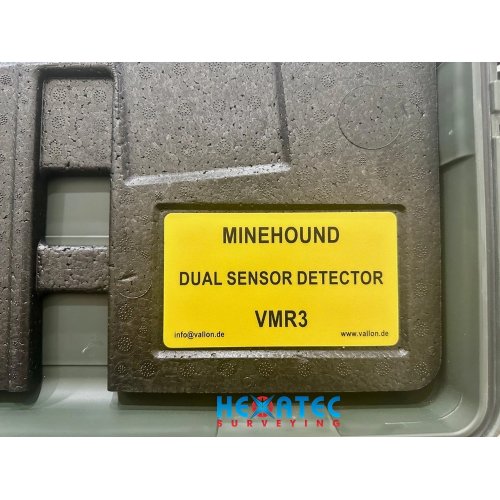 Used Vallon VMR3 Minehound Dual Sensor Detector